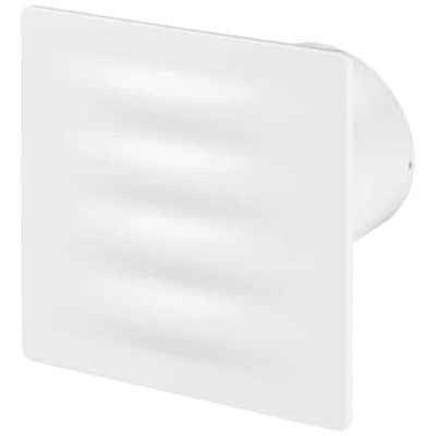 100mm Sensore Di Umidit Aspiùatore Bianca Abs Pannello Frontale Vertico Parete Soffitto Ventilatore