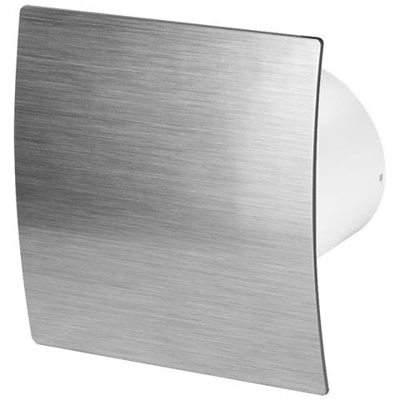 125mm Standard Aspiùatore Argento Abs Pannello Frontale Escudo Parete Soffitto Ventilatore