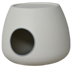 Cuccia Pouf Duffy Buddy : Bianco Perla características