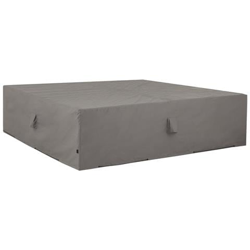 Telo Di Copertura Per Mobili Da Esterno 305x190x85 Cm Grigio precio