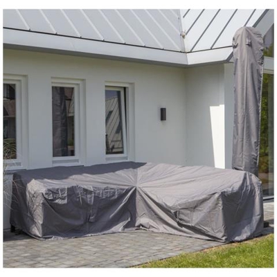 Copertura per Set Divani da Esterno 275x275x70 cm Grigio