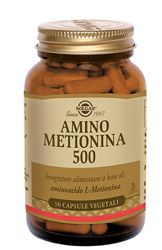 AMINO METIONINA 500 30 CAPSULE VEGETALI características