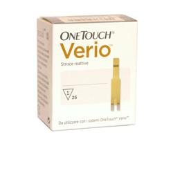 STRISCE MISURAZIONE GLICEMIA ONETOUCH VERIO 25 PEZZI en oferta