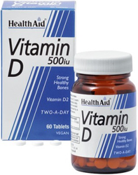Vitamina D 500iu 60cpr en oferta