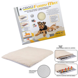 Croci Tappetino Auto Riscaldante Furry: 48 x 38 cm precio