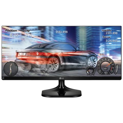 Monitor 25'' IPS Gaming 25UM58-P 2560x1080 Tempo di risposta 5ms Contrasto 1000:1 Luminosità 250 cd / m²