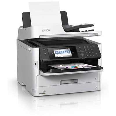 Stampante Multifunzione WorkForce Pro WF-C5710DWF Inkjet a Colori Stampa Copia Scansione Fax A4 34 Ppm Wi-Fi USB Ethernet