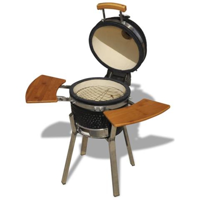Barbecue Kamado In Ceramica Griglia Fumatore 76 Cm