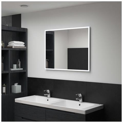 Specchio Da Parete A Led Per Bagno 80x60 Cm