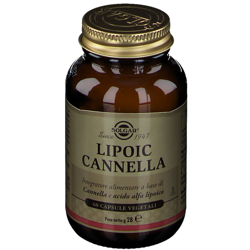 SOLGAR® Lipoic Cannella características