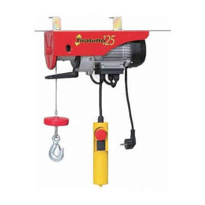 Paranco montacarico tiratutto Kg 125