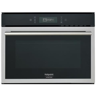 Forno a Microonde Combinato da Incasso MP 676 IX HA con Grill e Cottura a Vapore Capacità 40 Litri Potenza 1000 Watt Colore Nero e Inox