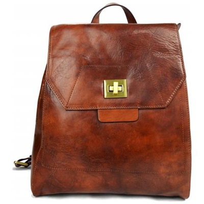 Zaino Pelle Vitello Uomo Donna Borsa Spalla Zaino Scuola Zaino Lavoro Zaino Marrone