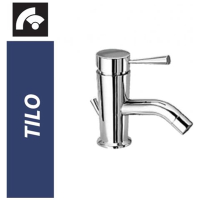 Fir Tilo 731421 Miscelatore Lavabo Con Scarico, Cromo