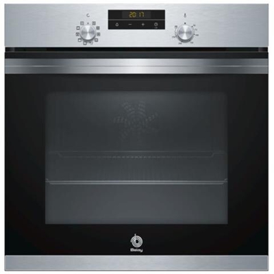 Forno Elettrico da Incasso Steel Design 3HB4331X0 Capacità 71 L Multifunzione Ventilato Potenza 3400 W Colore Acciaio Inossidabile