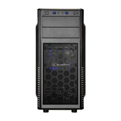 Case Precision Middle Tower ATX, Micro-ATX Colore Nero Finestrato
