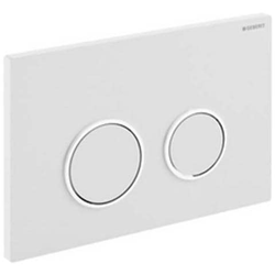 PLACCA DI COPERTURA 2 TASTI SIGMA 20 GEBERIT Cromo Bordi tasti satinati 115778 en oferta