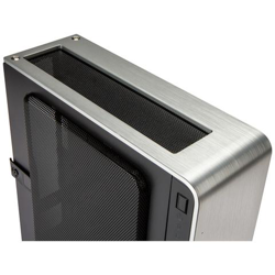 Chopin Mini-ITX Gehäuse, 150 Watt Netzteil - silber precio