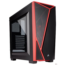 Case Carbide SPEC-04 Middle Tower ATX / Micro-ATX / Mini-ITX 1 Porta USB 3.0 Colore Nero / Rosso (Finestrato) características