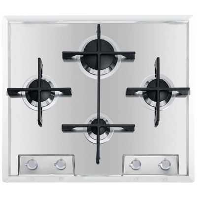 Piano Cottura 7066 052 a Gas in Acciaio Inox 4 Fuochi Gas Colore Inox