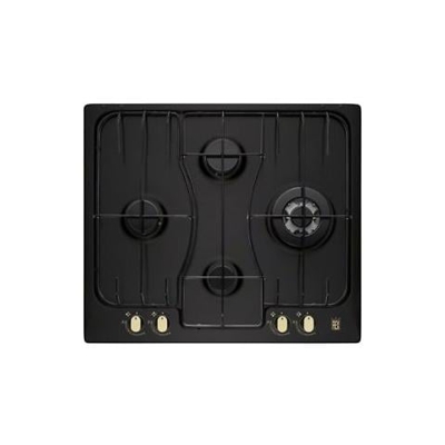 Piano Cottura RGG6243LOR a Gas 4 Fuochi Colore Nero Serie Soft