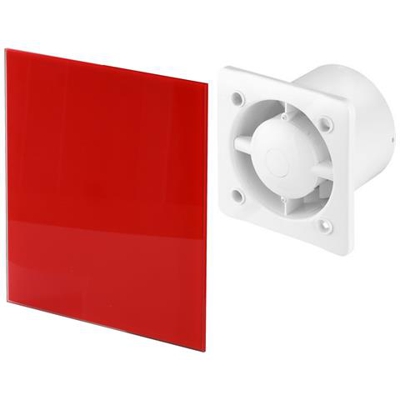 100 Millimetri Pull Cord Cappa Shiny Vetro Rosso Pannello Frontale Trax Parete Ventilazione Soffitto