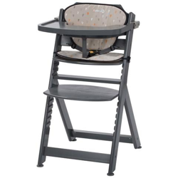 Seggiolone Timba Con Cuscini Grigio Chiaro E Scuro en oferta