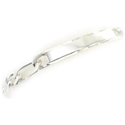 braccialetto con targhetta per argento per per gli uomini 'adam' - [ e2167] características