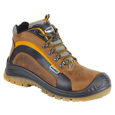 Scarpa antinfortunistica alta tessuto Tomaia Nabuk idrorepellente num. 41