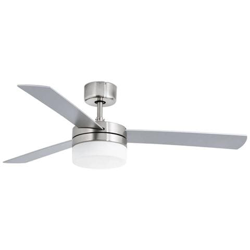 Panay Ventilatore da Soffitto Nichel Opaco con Luce en oferta