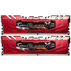 Memoria Dimm Serie Flare X 32 GB (2x16 GB) DDR4 2400 MHz CL 15 Colore Rosso en oferta