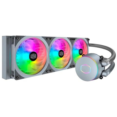 Dissipatore CPU a Liquido MasterLiquid ML360P Silver Edition per Socket Intel LGA 1150 / LGA 1151 / LGA 1155 / LGA 1156 / LGA 1366 / LGA 2011 / LGA 2011-v3 / LGA 2066 / LGA 775 e Socket AMD AM2 / AM2+ / AM3 / AM3+ / AM4 / FM1 / FM2 / FM2+ / TR4