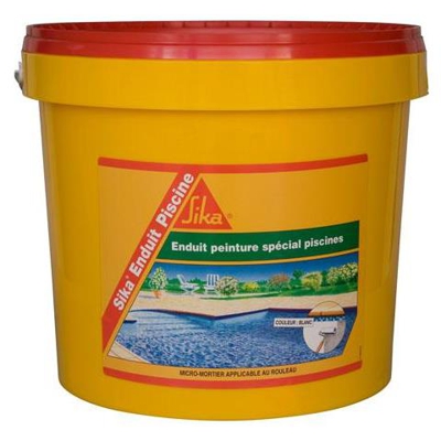 Supplemento Impermeabilizzante Per Piscina Sika Rivestimento Piscina - Schiuma Bianca - Kit 6,16kg