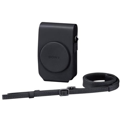 Custodia per Fotocamera Compatta in Pelle Marrone LCSRXGB. SYH