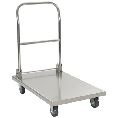 Carrello Di Trasporto Argento 82x53x86 Cm Acciaio Inossidabile