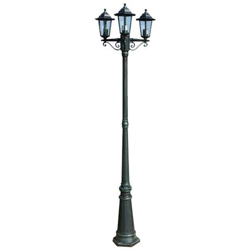 Lampione da Esterno in Alluminio Altezza 215 cm en oferta