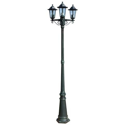 Lampione da Esterno in Alluminio Altezza 215 cm