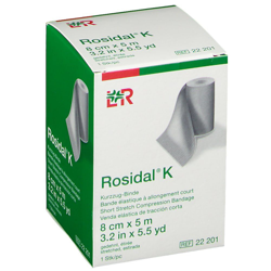 Rosidal® K Benda a Corta Estensione 8 cm x 5 m características