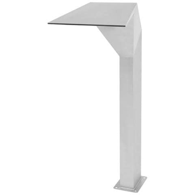 Fontana Per Piscina In Acciaio Inossidabile 50x30x90 Cm Argento