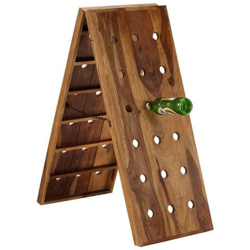 Portavino Da 36 Bottiglie In Legno Massello Di Sheesham precio