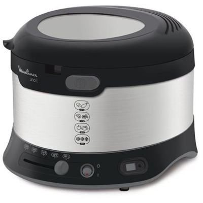 Friggitrice Uno L Metal Capacità 2.1 Litri 1900 Watt Colore Acciaio Inox