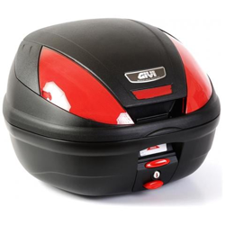 Bauletto E370 Monolock Con Piastra E Kit Universale Nero Goffrato en oferta