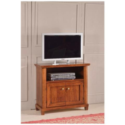 Porta Tv In Legno Colore Noce Scuro en oferta