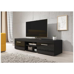 Mobile Da Soggiorno Mobile Tv Porta ''paris'' - 140 Cm - Nero características