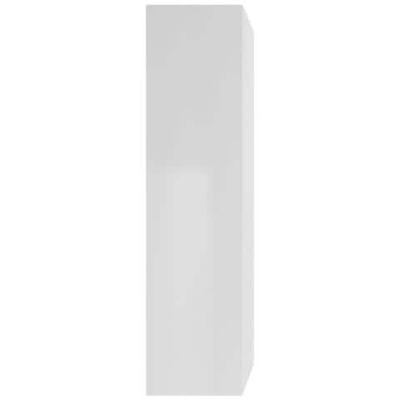 Elemento Murale Tv Verticale Laccato Bianco Eternel