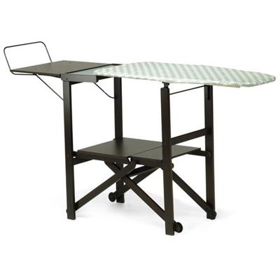 Postazione Asse da Stiro Pieghevole - Modello Asso Wengè