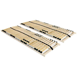Reti A Doghe 2 Pz 7 Zone Con 28 Doghe In Legno Fsc 80x200 Cm precio