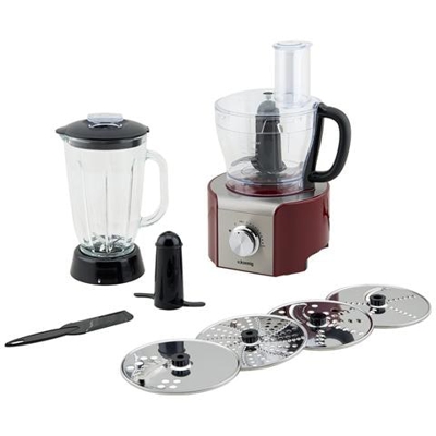 MX18 Robot da Cucina Potenza 800 Watt Capacità 1,5 Litri Colore Rosso