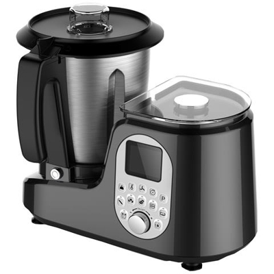 Robot Da Cucina Multifunzione Con 20 Programmi Automatici + Bilancia 5kg + 12 Velocita + Temperatura Fino A 120c