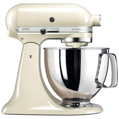 5KSM125PSEAC Robot da Cucina Artisan 4 Accessori Inclusi Capacità 4.8 L Potenza 300 W Colore Crema